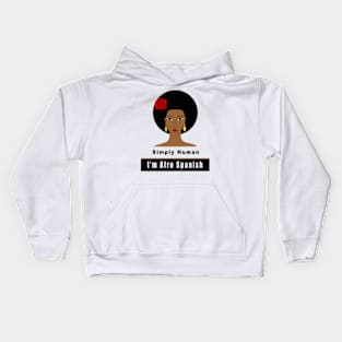 I'm Afro Spanish Kids Hoodie